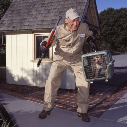 John Waters - Self-Portrait #5 (Dog Catcher)