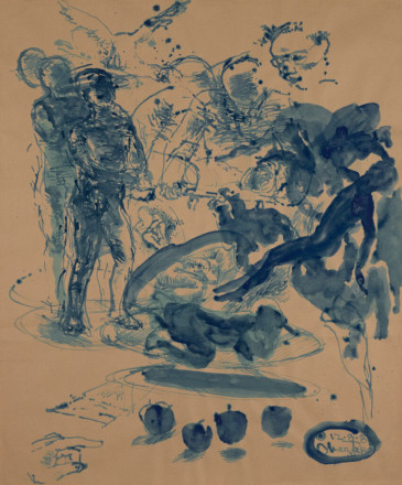 Oliver Lee Jackson - Drawing (12.8.86)