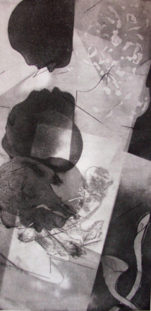 Oliver Lee Jackson - Intaglio Print XLVII (3.9.13)
