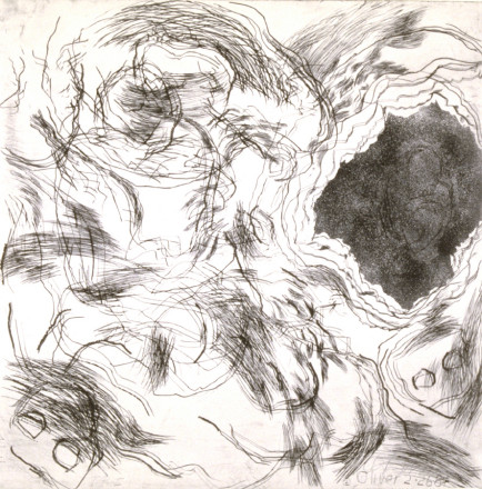 Oliver Lee Jackson - Intaglio Drypoint V