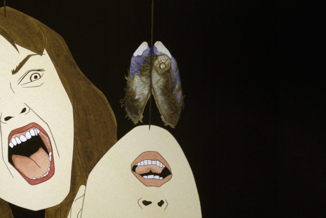 Marci Washington - Witch Masks (detail)