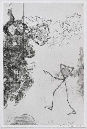 Oliver Lee Jackson - Intaglio Print XXII (11.8.07-I)