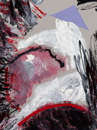 Oliver Lee Jackson - Untitled Painting (5.25.25) (detail)