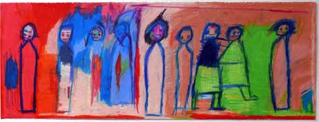 Work on paper by Luis Aguilera