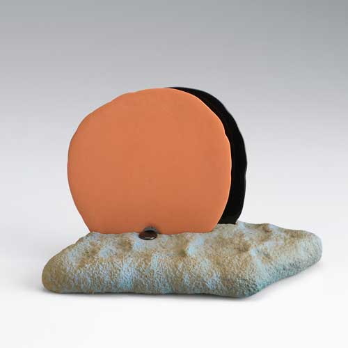 Ceramic sculpture by Ron Nagle