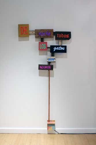 Installation by Tracey Snelling