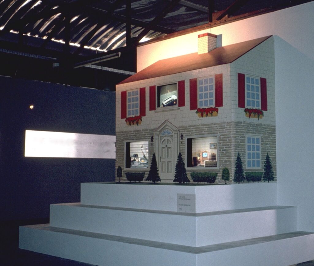 Chip Lord's doll house installation